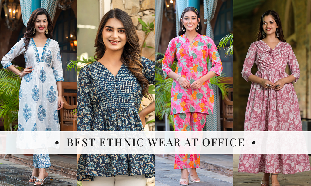 Ethnic office wear online best sale