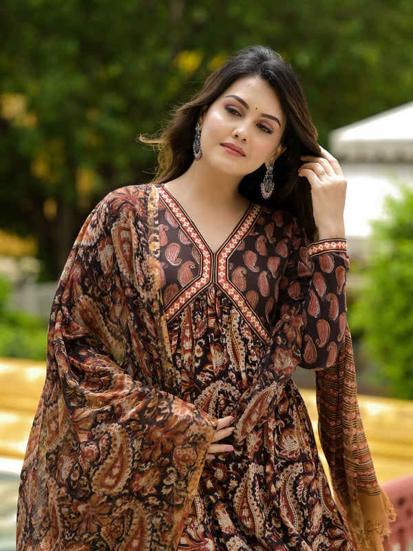 Paisley Kaliya Block Print Suit Set