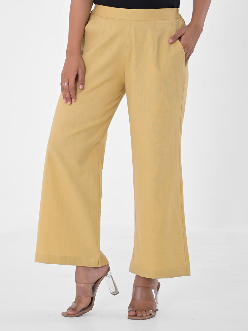 Beige Palazzo pant