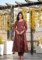 Jalsa Gher Floral Suit Set