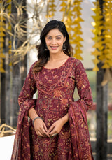 Jalsa Gher Floral Suit Set