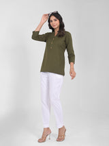 Seawood Airey Linen Short Kurta